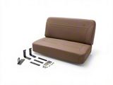 Bestop Trailmax II Fixed Back Rear Bench Seat; Spice (66-95 Jeep CJ5, CJ7 & Wrangler YJ)