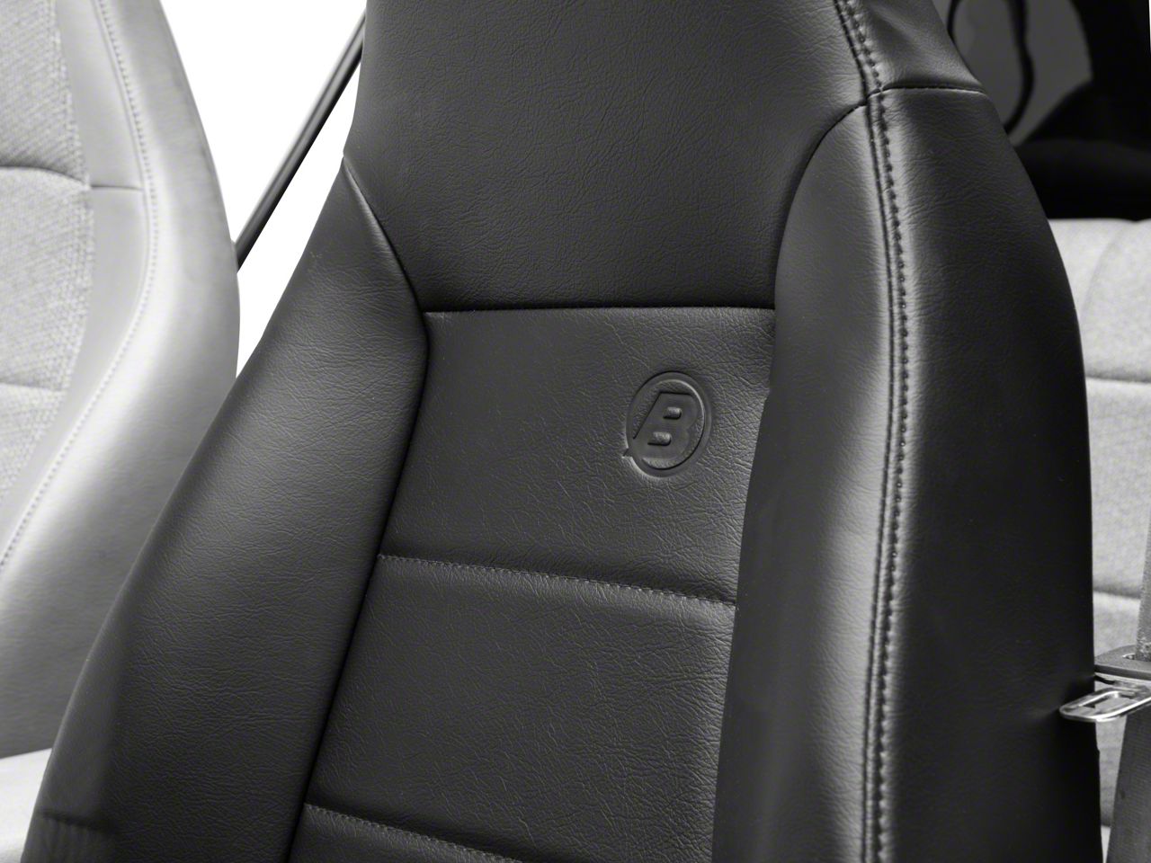 Bestop Jeep Wrangler Trailmax II Sport All Vinyl Front Seat