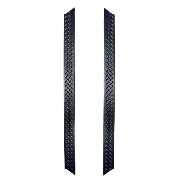 Rugged Ridge Jeep Wrangler Rocker Side Panel Pair - Diamond