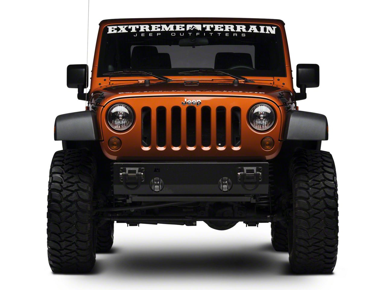Rugged Ridge Jeep Wrangler XHD Non-Winch Front Bumper 11540.11 (07