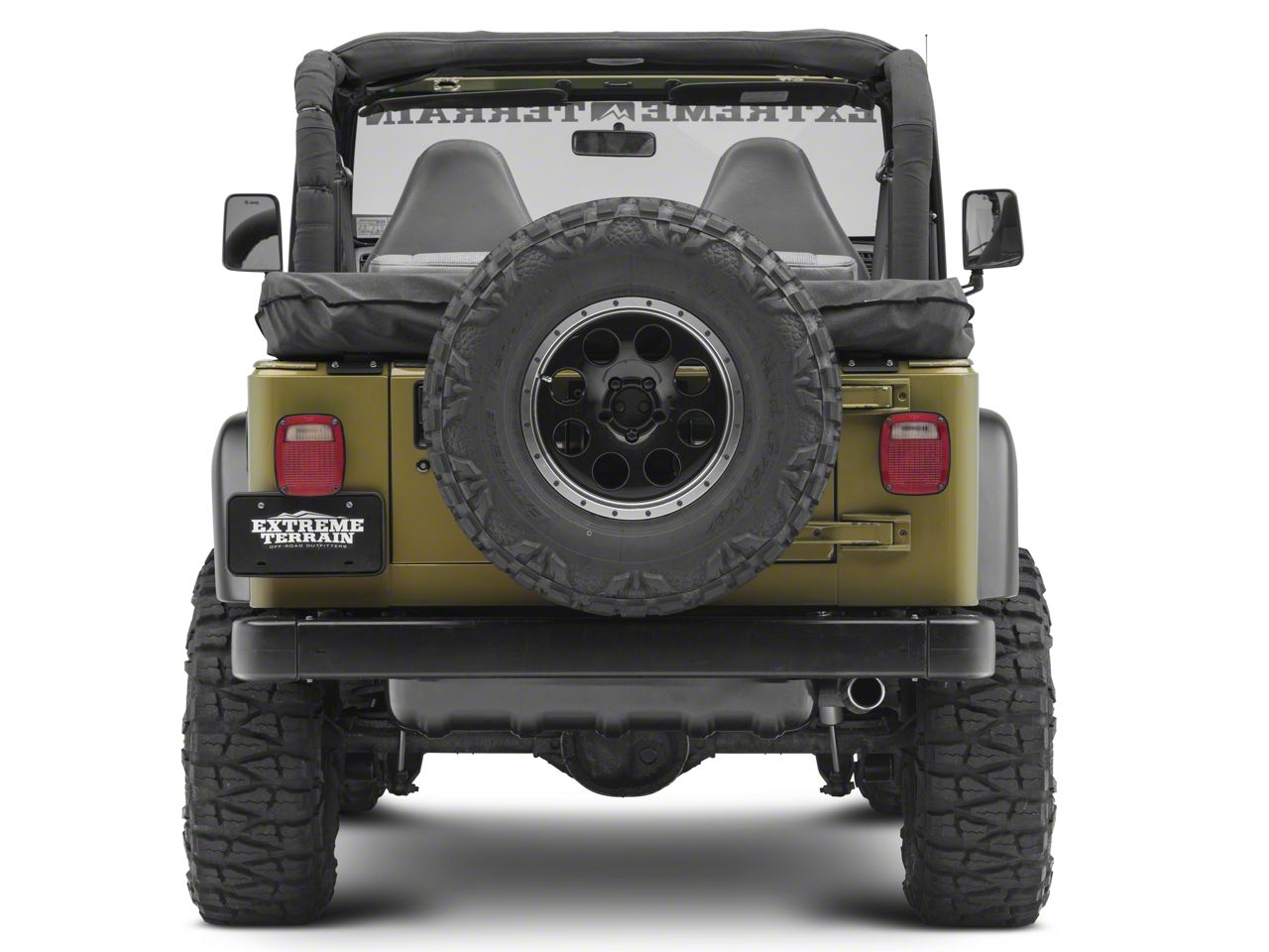 Rugged Ridge Jeep Wrangler Soft Top Storage Boot - Black Denim