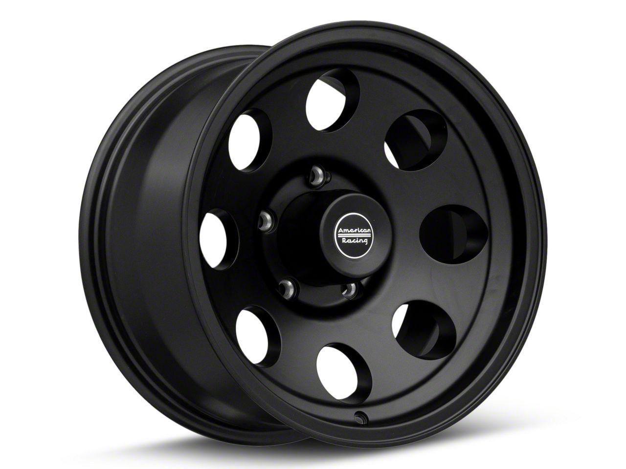 American Racing Jeep Wrangler AR172 Baja Satin Black Wheel