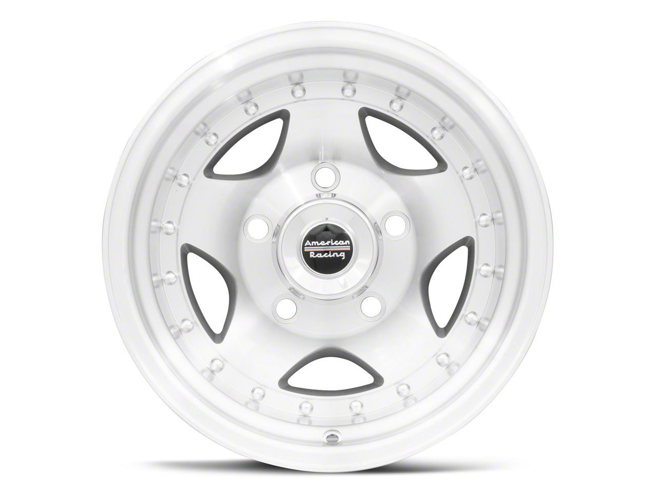 American Racing Wheels Jeep Wrangler AR23 Machined Wheel; 16x8