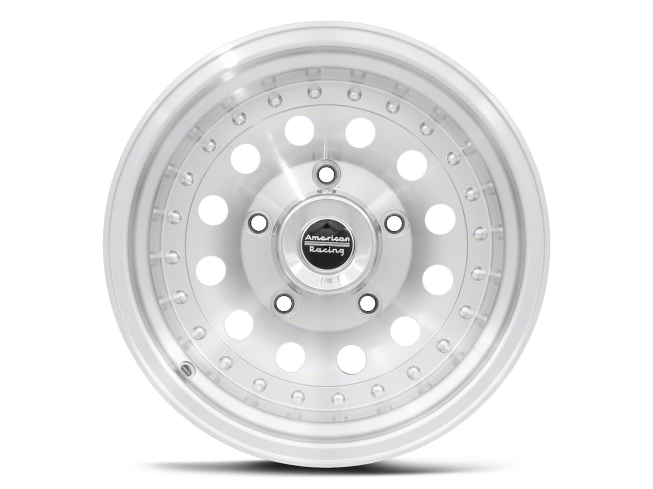 American Racing Jeep Wrangler AR62 Outlaw II Machined Wheel