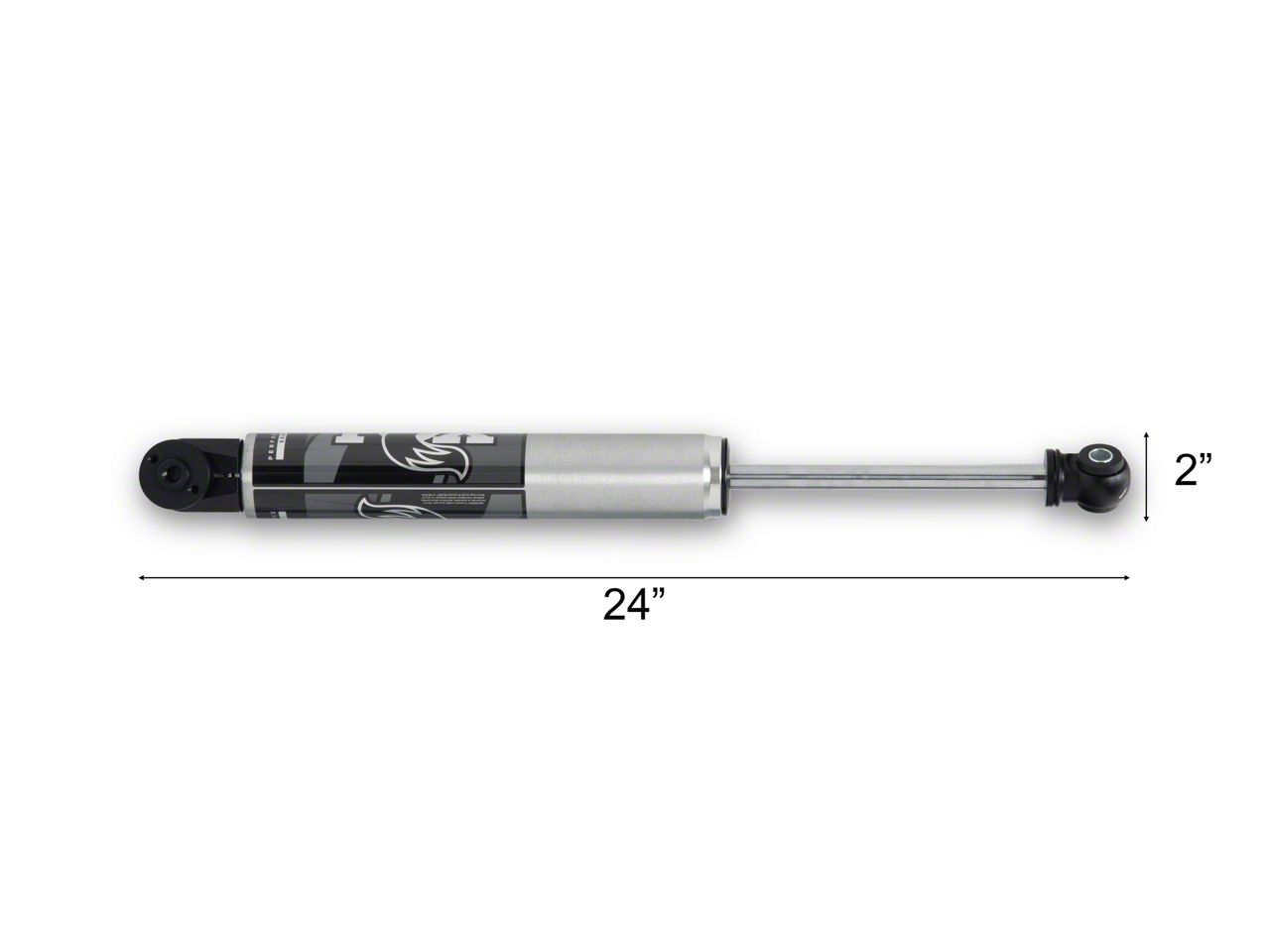 FOX Jeep Wrangler Performance Series 2.0 TS Steering Stabilizer