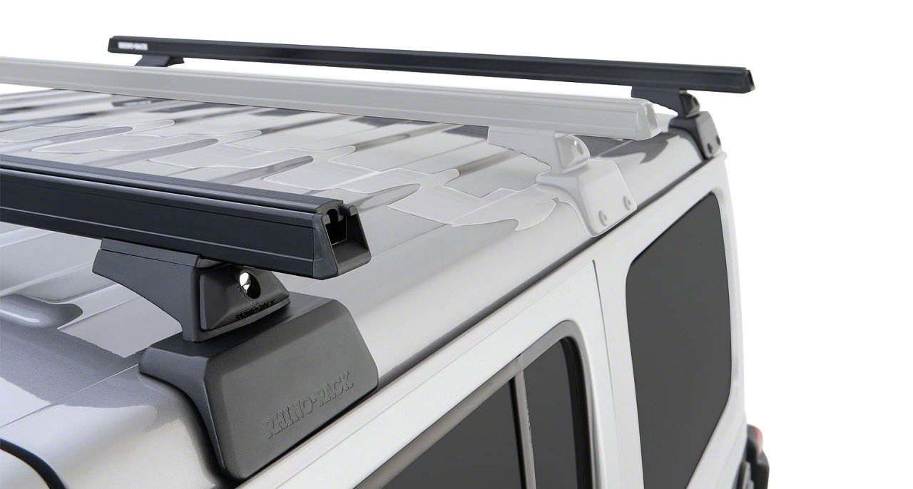 hy0825専用　LAヴィッカーズ　カスタム Rhino-Rack Jeep Wrangler Heavy Duty RCL 2-Bar Backbone Roof