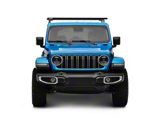 Rhino-Rack Heavy Duty RLT600 2-Bar Backbone Roof Rack; Black (18-26 Jeep Wrangler JL 4-Door w/ Hard Top)