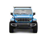 Rhino-Rack Heavy Duty RLT600 3-Bar Backbone Roof Rack; Black (18-26 Jeep Wrangler JL 4-Door w/ Hard Top)