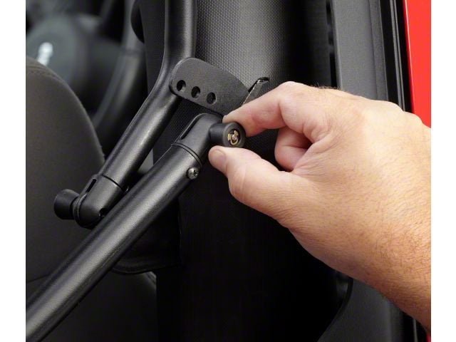 Bestop Jeep Wrangler Supertop NX Soft Top - Black Denim 54720-15