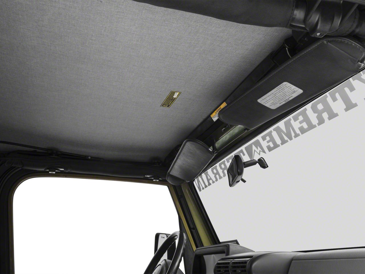 Bestop Tinted Window Kit For Wrangler Supertop - Black Denim, 31% Tint, 97-06 Models