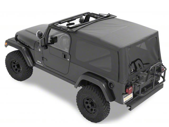 Bestop Jeep Wrangler Supertop NX Soft Top - Black Diamond 54721-35