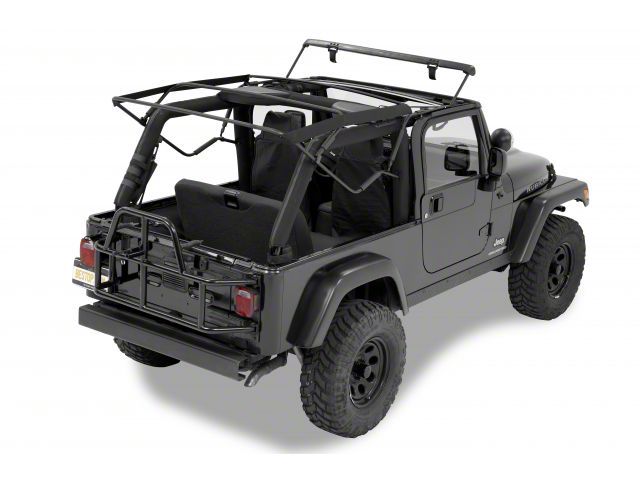 Bestop Jeep Wrangler Supertop NX Soft Top - Black Diamond 54721-35