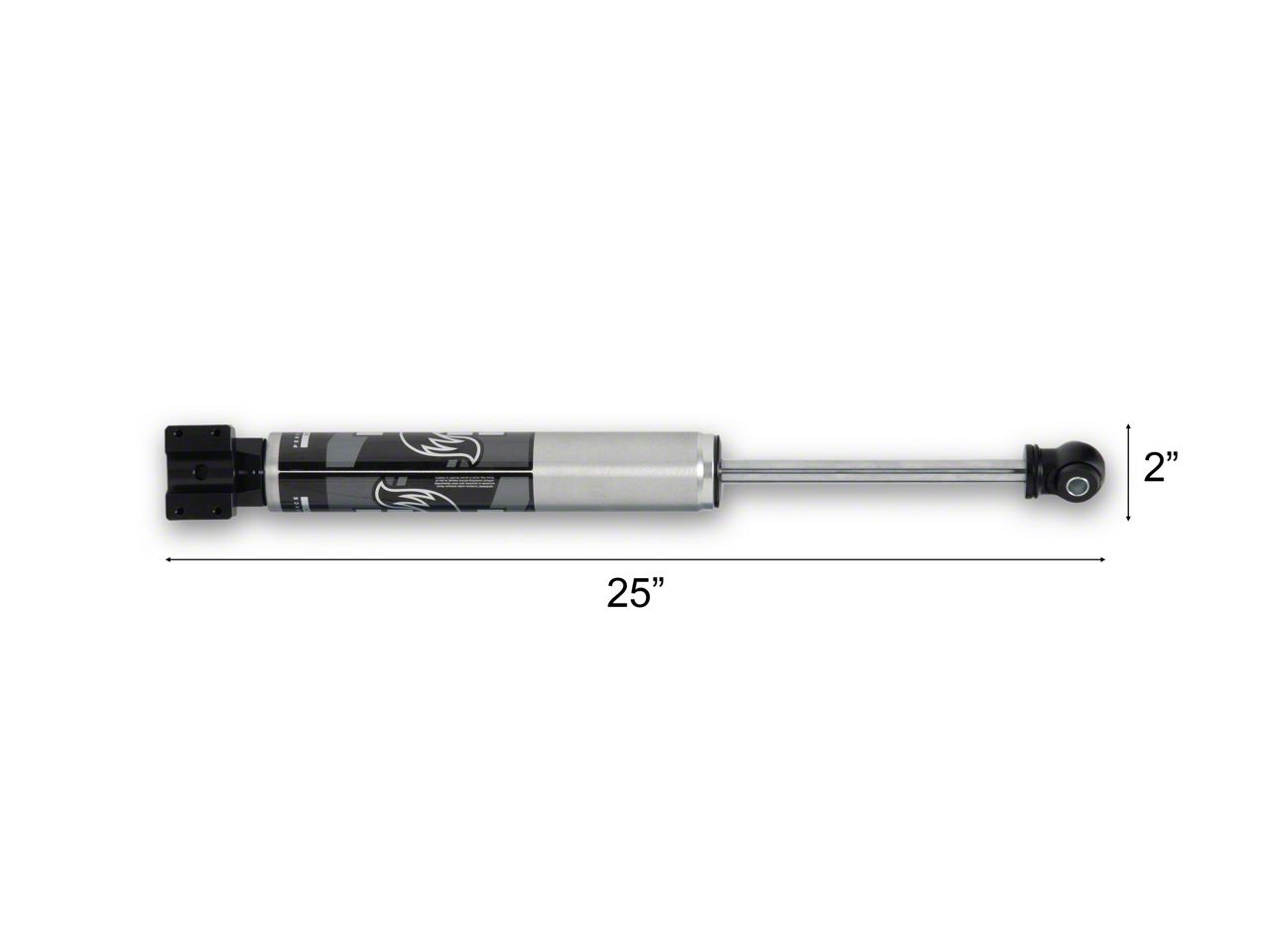 FOX Jeep Wrangler Factory Race Series 2.0 TS Steering Stabilizer
