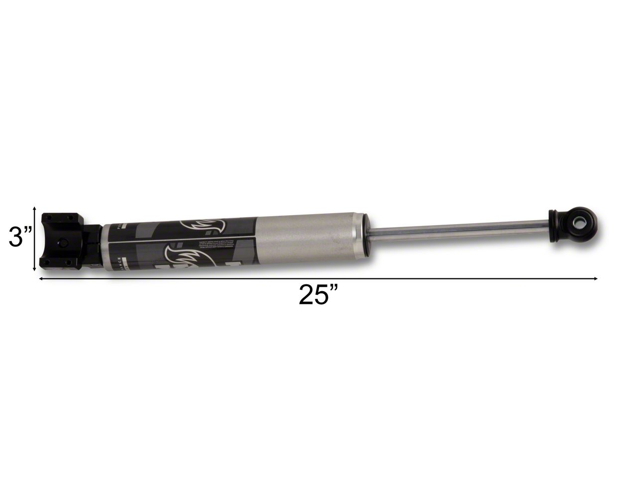 FOX Jeep Wrangler Factory Race Series 2.0 TS Steering Stabilizer