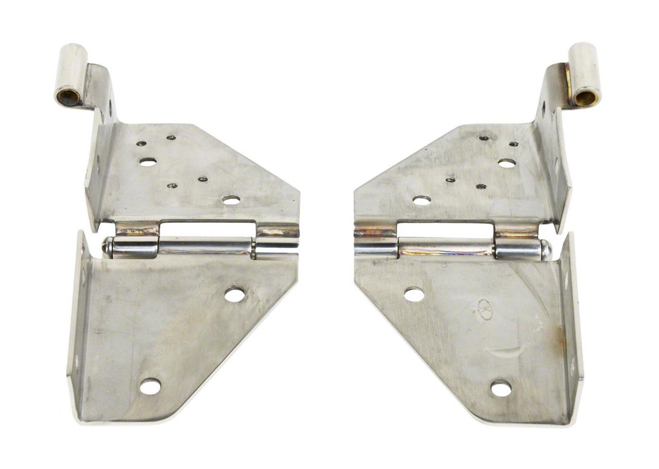 Crown Automotive 5462424/25K Crown Automotive Windshield Hinges Summit Racing
