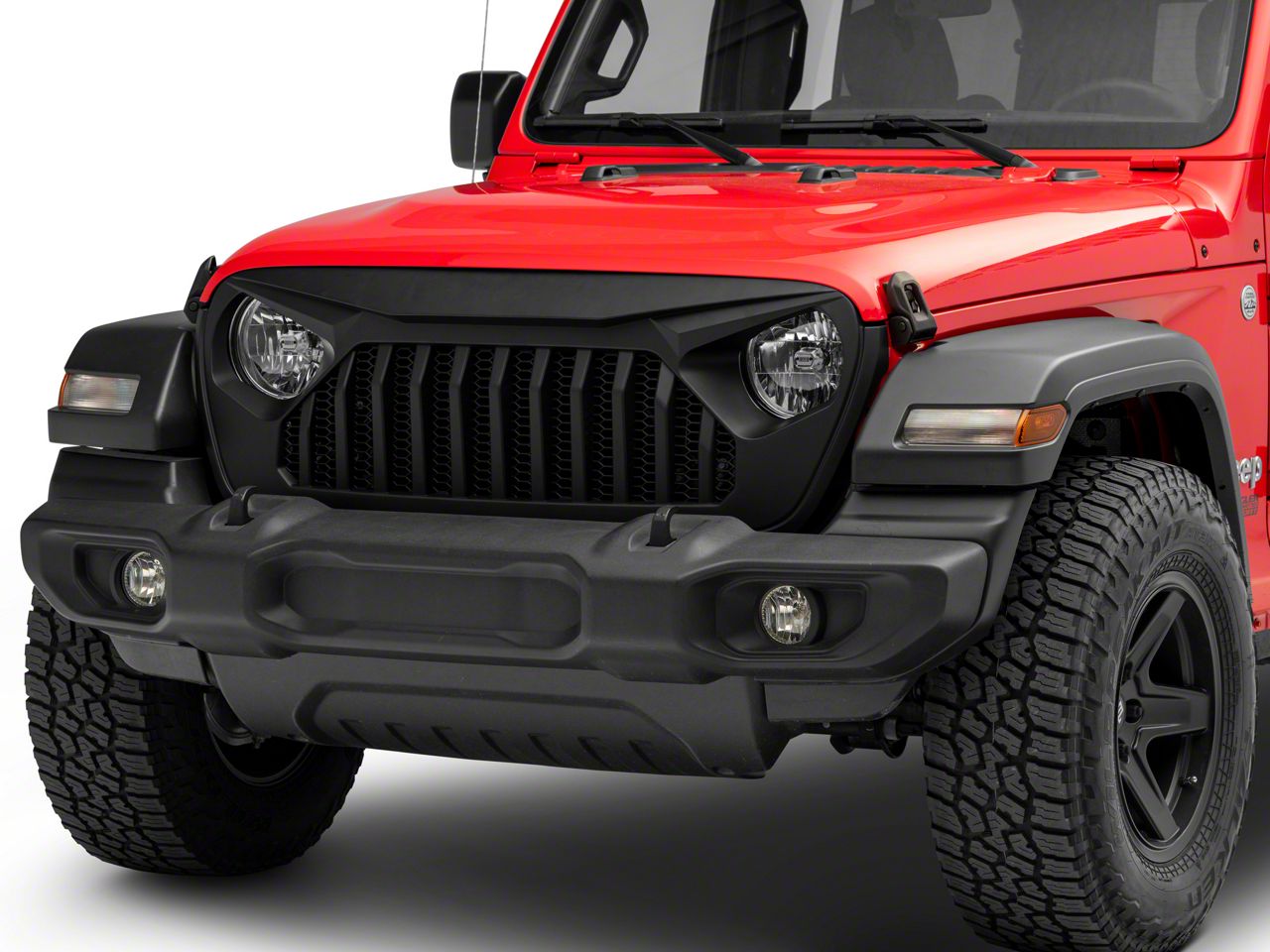 RedRock Jeep Wrangler Gladiator Grille J153707 (18-26 Jeep