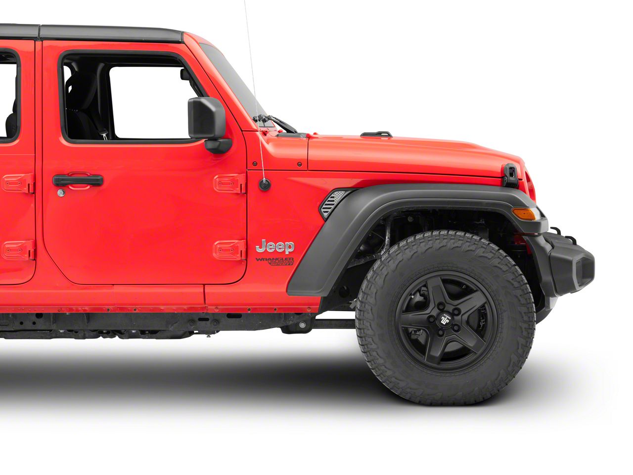 Daystar 2007-2018 Jeep Wrangler JK Hood Side Vent Kit Right And Left B – Cali Raised Offroad