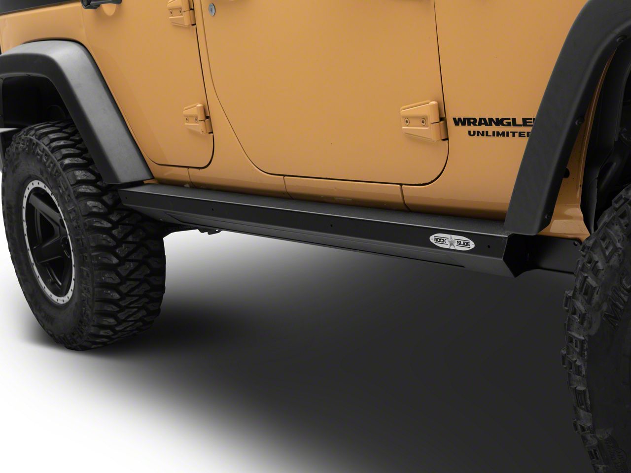 Rock-Slide Engineering Jeep Wrangler 3rd Gen Step Sliders BD-SS