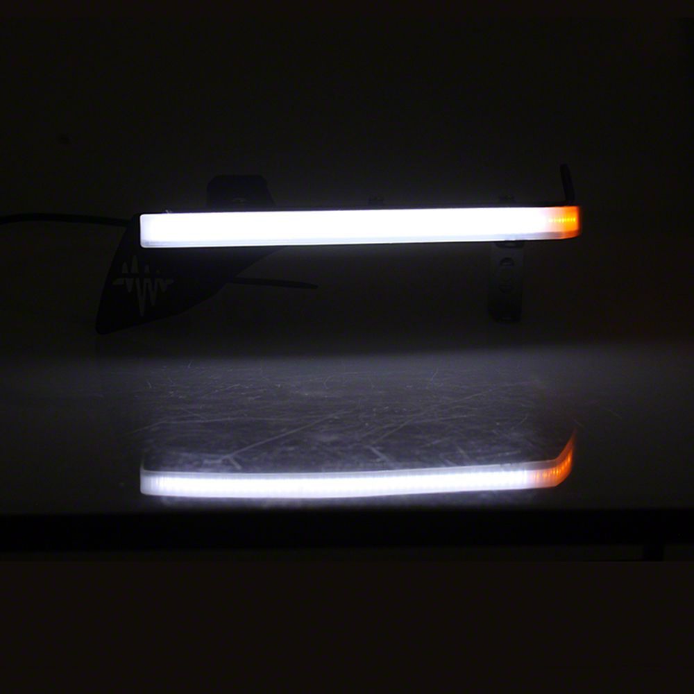 Quake LED Jeep Wrangler Tempest Slim DRL Fender Chop Kit with