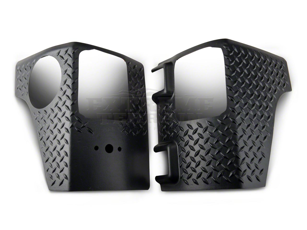 Rugged Ridge Jeep Wrangler Rear Quarter Panel Body Armor Kit