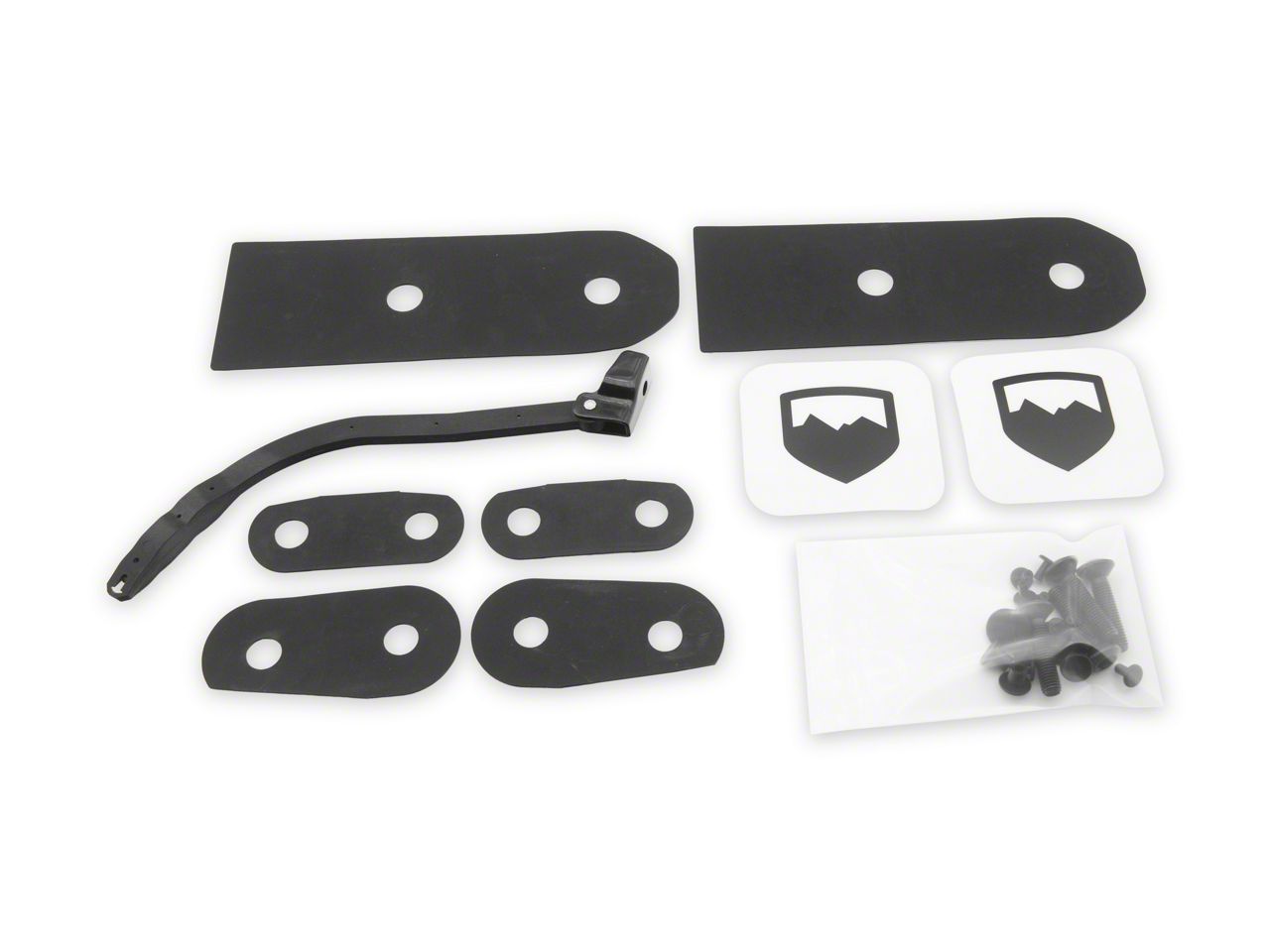 Teraflex Jeep Wrangler Alpha HD Hinged Spare Tire Carrier Kit