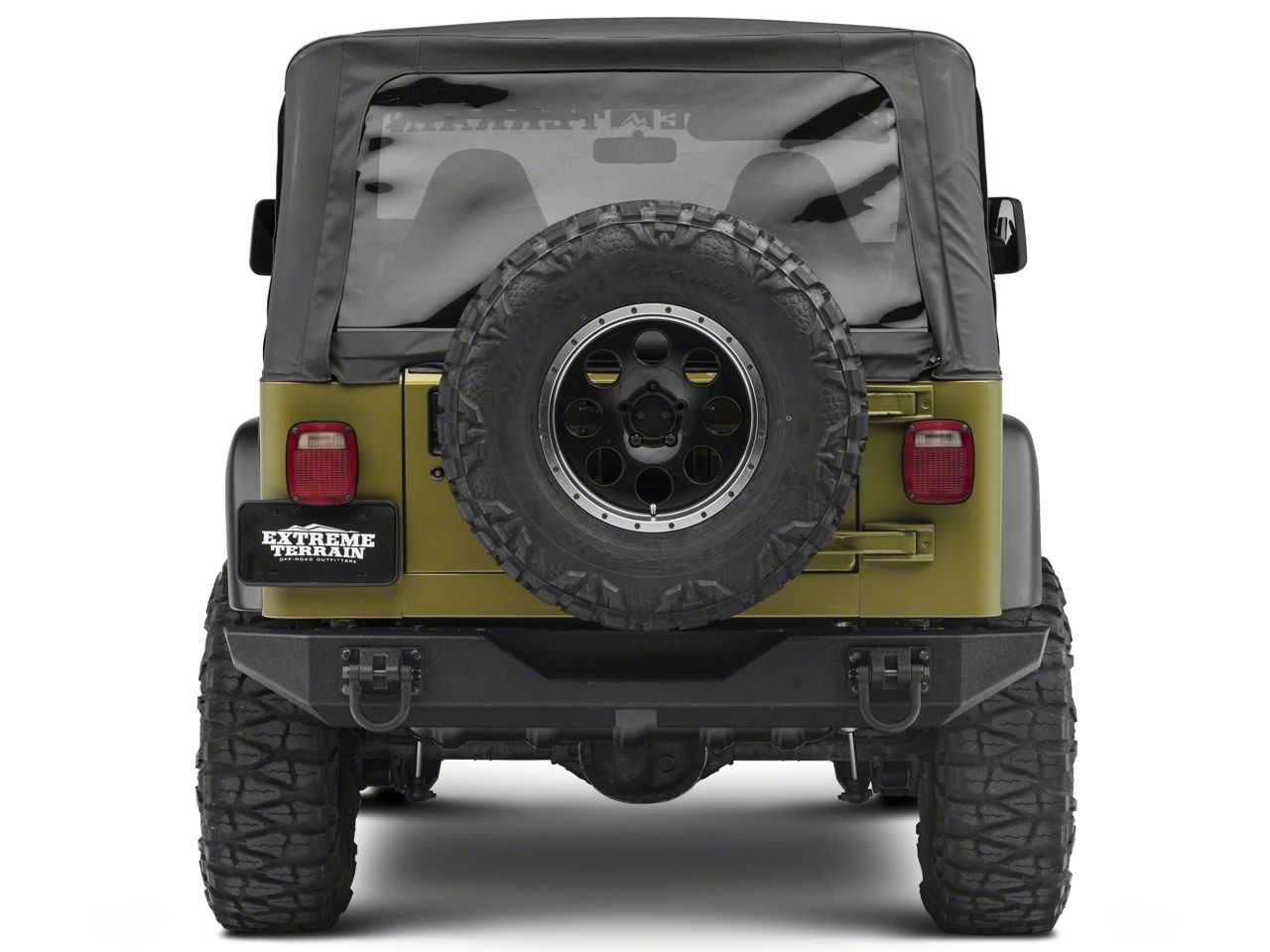 Affordable Offroad Elite Jeep CJ Rear Flush Mount Bumper – Unfinished Bare Metal