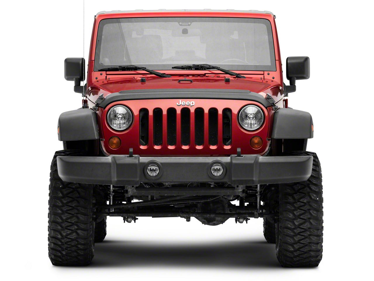 RedRock Jeep Wrangler Hood and Tailgate Deflector Set