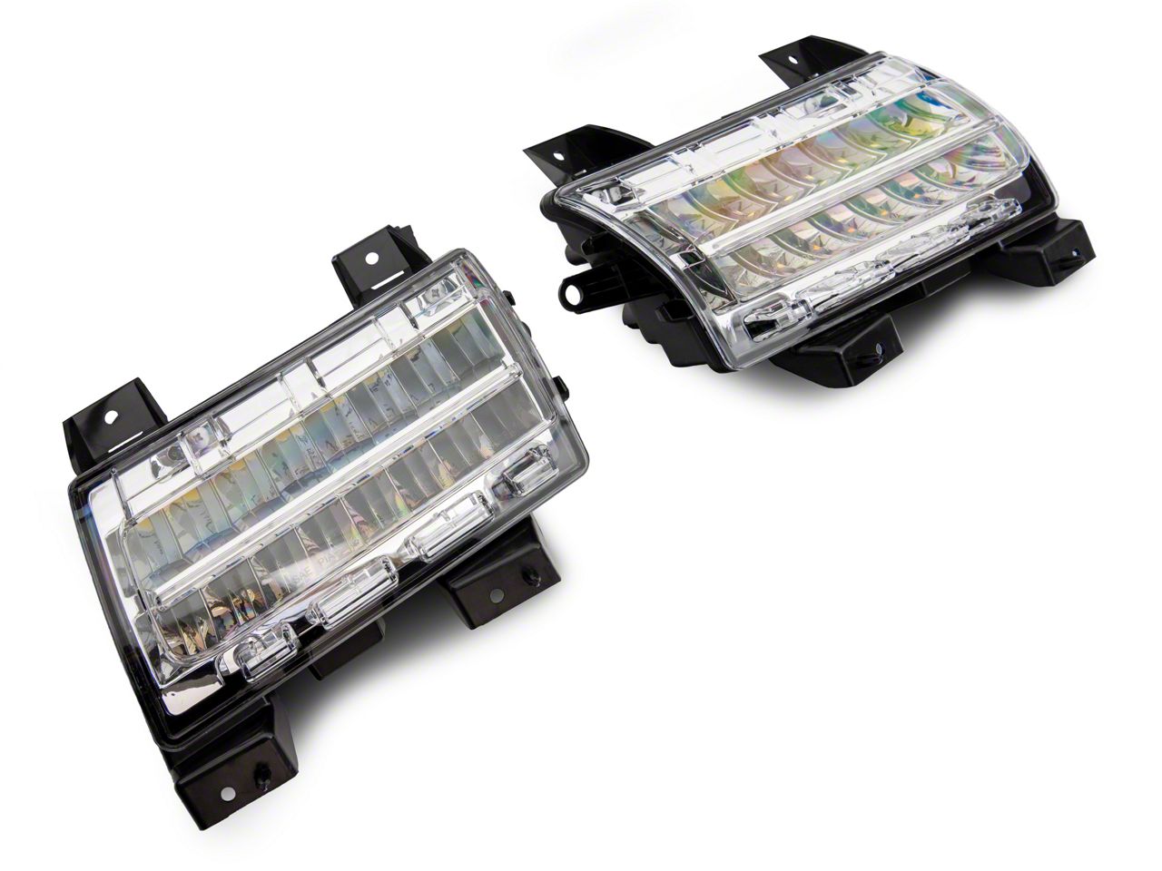 Sequential LED Upgrade Parking Signal Lights for 18-26 Halogen Jeep Wrangler JL