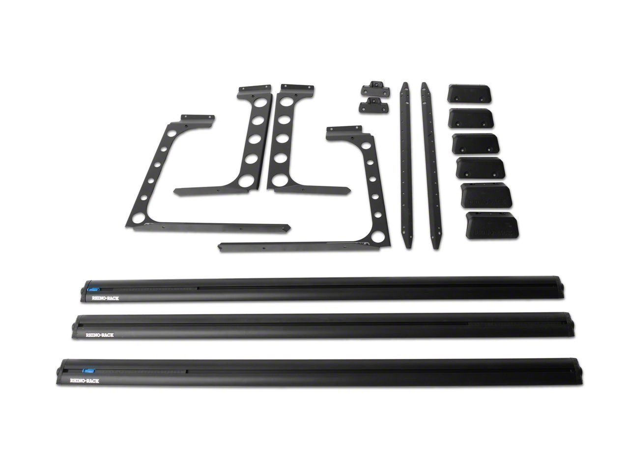 入園入学祝い RCL Vortex Wrangler Jeep Rhino-Rack 3-Bar Rack Roof Backbone アクセサリー