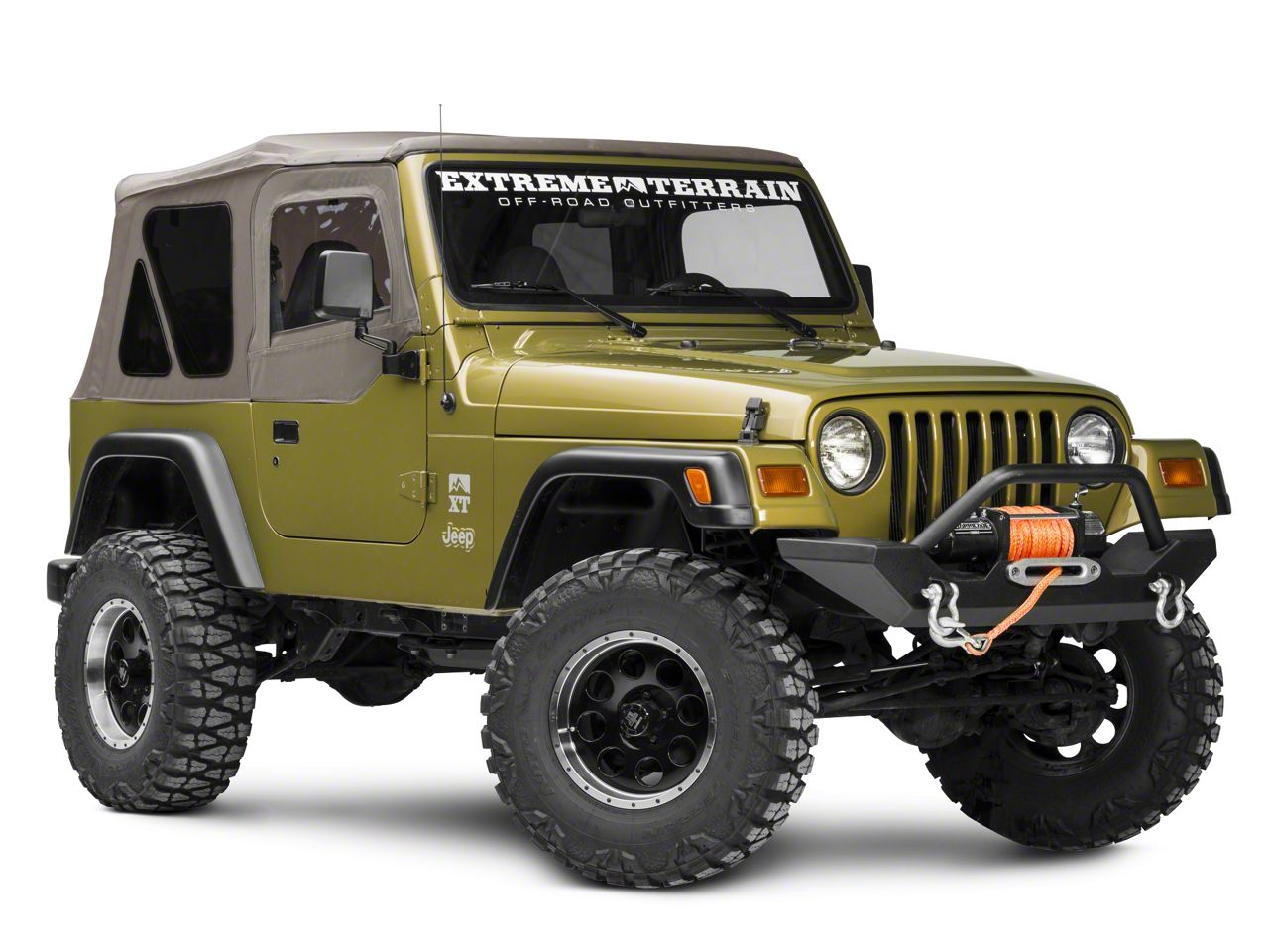 WWR Hara Patrol グランツ、スクウェア　マーク2 JDFケース Rugged Ridge Jeep Wrangler Upper Soft Door Kit - Khaki Denim