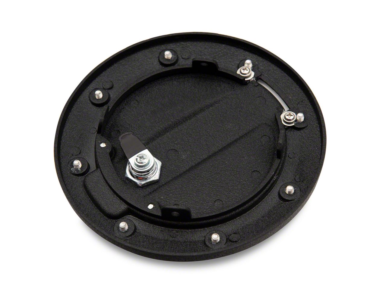 Jeep Licensed by RedRock Jeep Wrangler Locking Fuel Door with