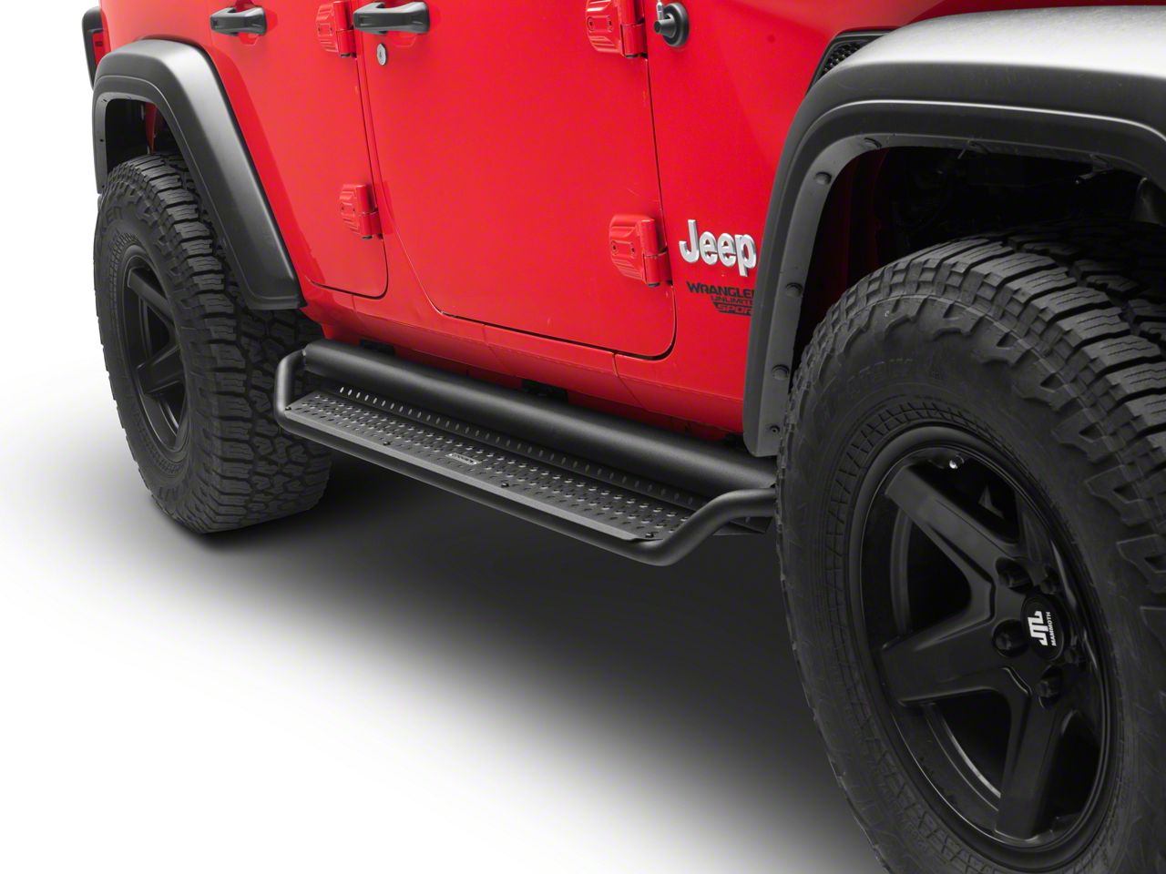Go Rhino Jeep Wrangler Dominator Xtreme D1 Side Step Bars