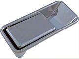 Exterior Door Handle; Front Left Half Door; All Chrome; Metal (97-06 Jeep Wrangler TJ)