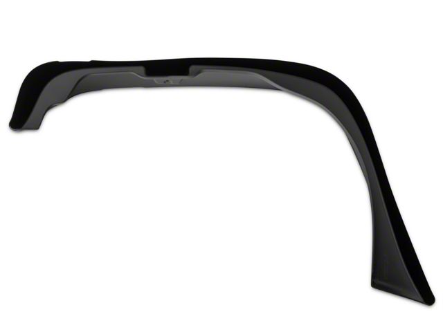 Bushwacker Jeep Wrangler Flat Style Fender Flares; Textured Bushwacker Jeep Wrangler Flat Style Fender Flares; Textured