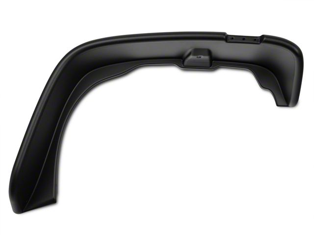 Bushwacker Jeep Wrangler Flat Style Fender Flares; Textured Bushwacker Jeep Wrangler Flat Style Fender Flares; Textured