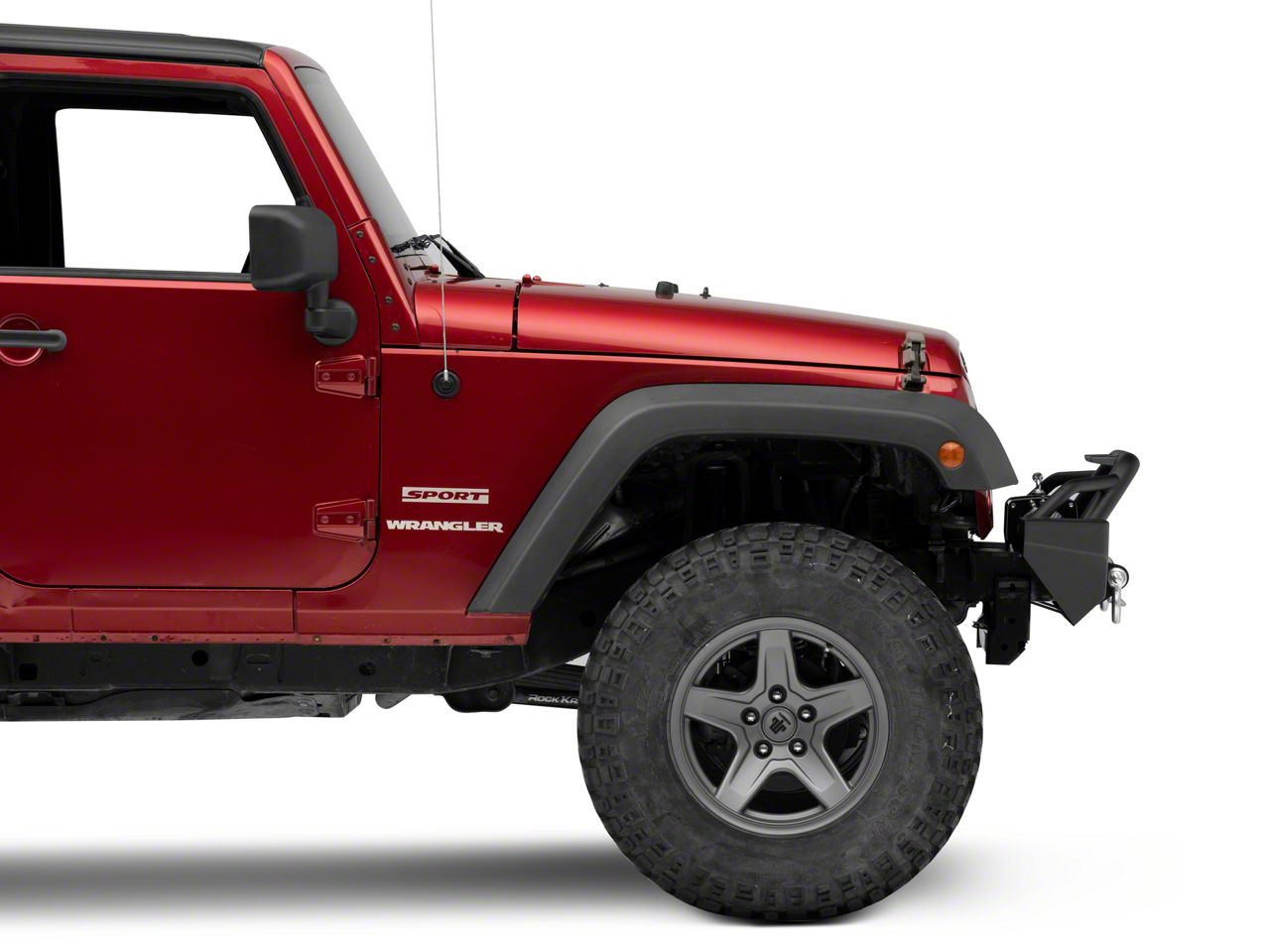 Jeep Licensed by RedRock Jeep Wrangler Adventure HD Front Bumper