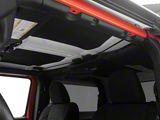Sound Deadening Headliner; Black Original Finish (18-26 Jeep Wrangler JL 2-Door w/ Hard Top)
