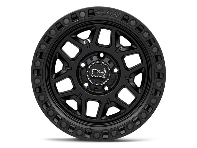 Black Rhino Jeep Wrangler Kelso Matte Black Wheel; 17x9; 0mm Black Rhino Jeep Wrangler Kelso Matte Black Wheel; 17x9; 0mm