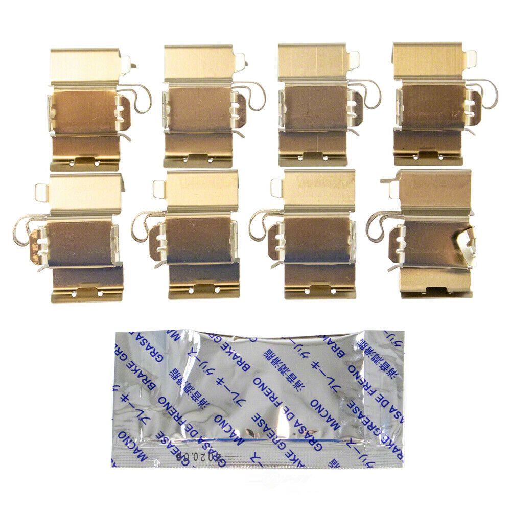 thumbnail image 2 of Pair Of Front Ceramic Brake Pads With Hardware For 2018-2023 Jeep Wrangler (Includes Sport, Sahara, Rubicon) 2 of 4