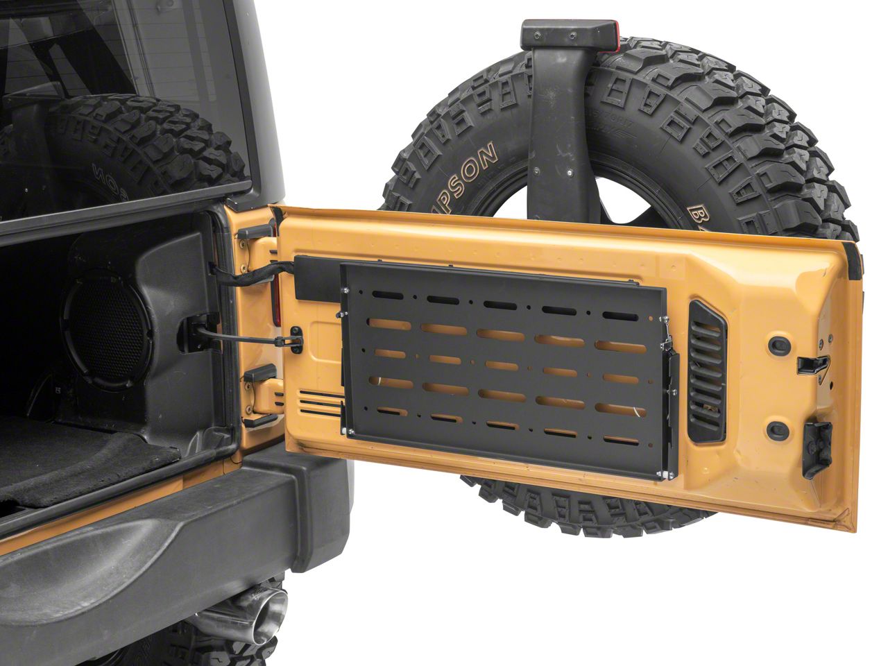 RedRock Jeep Wrangler Tailgate Table J166367 (07-18 Jeep Wrangler