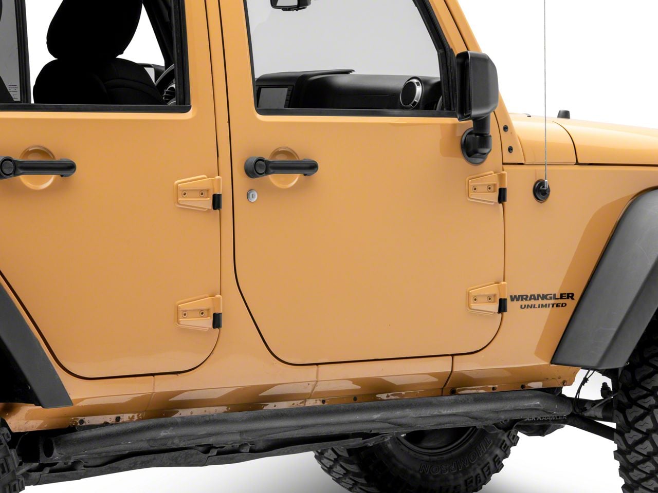 RedRock Jeep Wrangler Replacement Body Side Door Hinges J166664