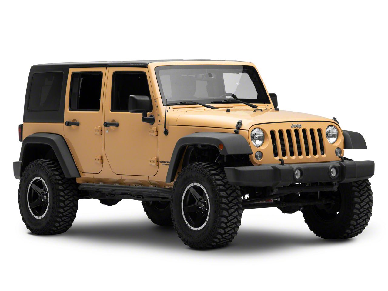 Jeep Licensed by RedRock Jeep Wrangler 13-Inch Trail Antenna with