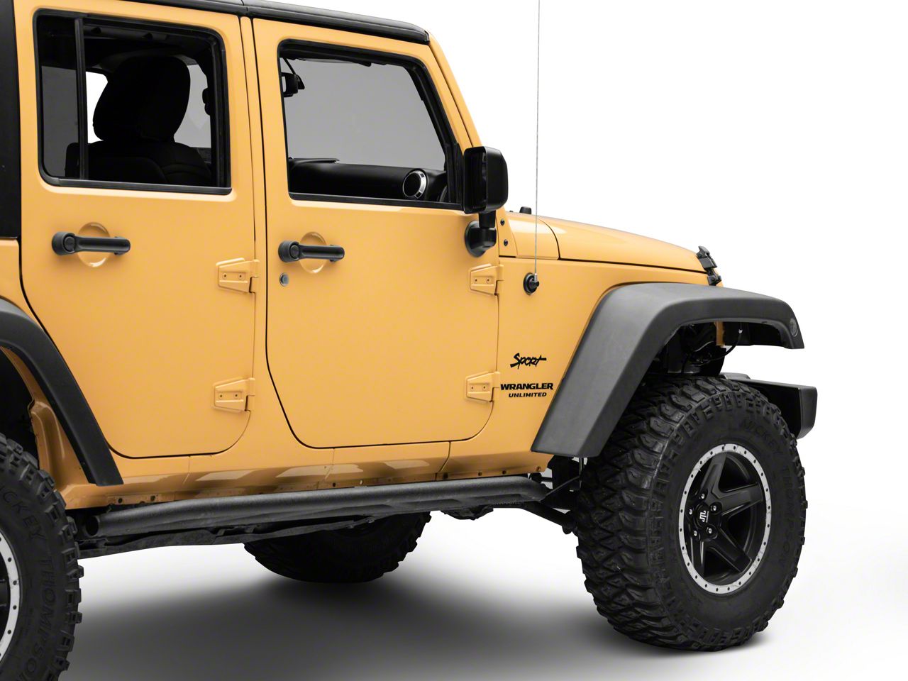 Jeep Licensed by RedRock Jeep Wrangler Sport Script Side Logo