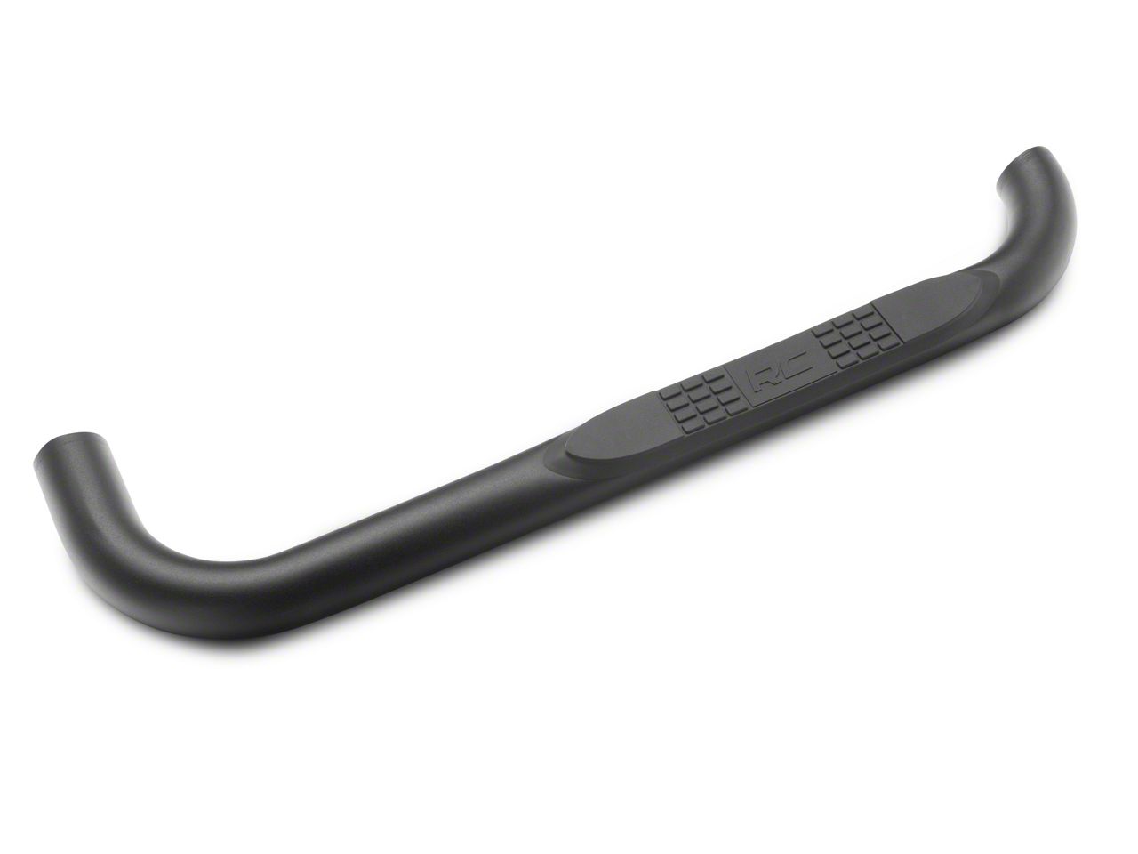 Rough Country 3" Tube Nerf Bars For Jeep Wrangler TJ YJ 1987-2006 - Black, 2-Piece Set, 90799