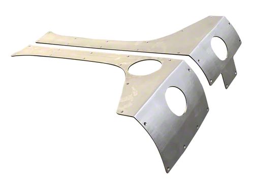Motobilt Jeep Wrangler Rear Corner Armor with Round Tail