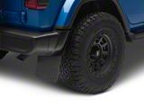 REK-mesh Universal Offset Standard 8-Inch Wide Mud Flaps with Black Logo; Front or Rear (Universal; Some Adaptation May Be Required)