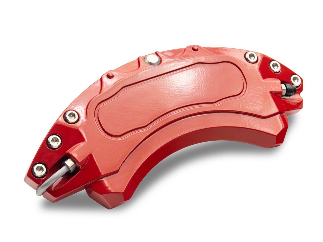 RedRock Jeep Wrangler Red Caliper Covers; Front and Rear J167601