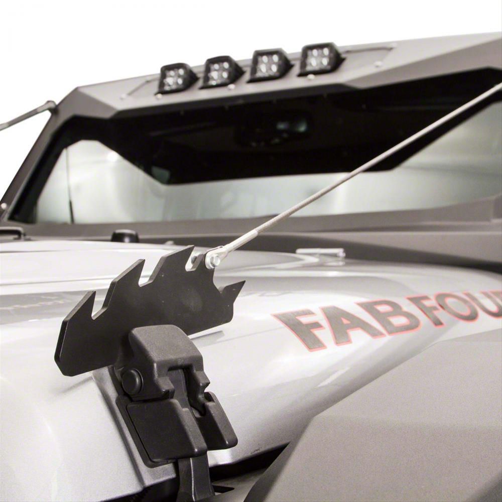 Fab Fours Jeep Wrangler ViCowl Windshield Protector Limb