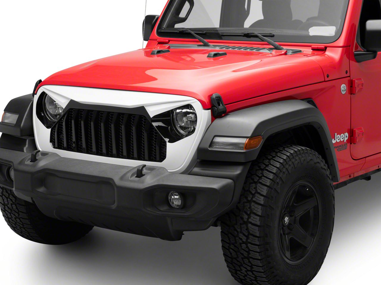 American Modified Jeep Gladiator Vader Grille with Mesh