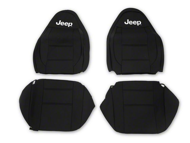 Jeep Licensed by TruShield Jeep Wrangler Neoprene Front and Jeep Licensed by TruShield Jeep Wrangler Neoprene Front and